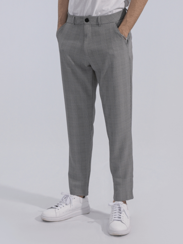 Calça de Alfaiataria Rubroo Cinza