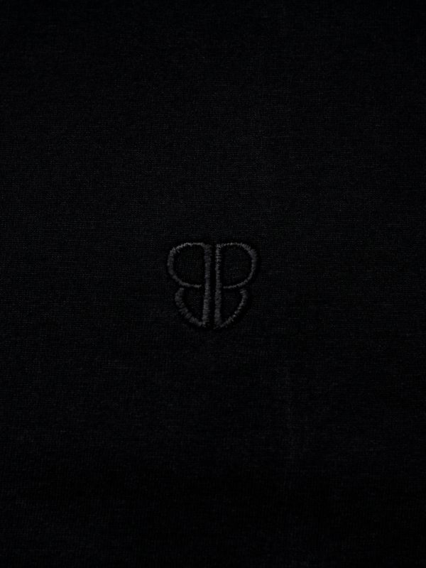 Camiseta de Algodão Rubroo Preta - Imagem 3