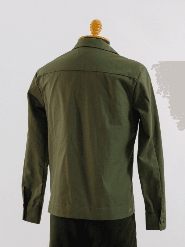 Overshirt Verde de Sarja Fina Rubroo - Imagem 2