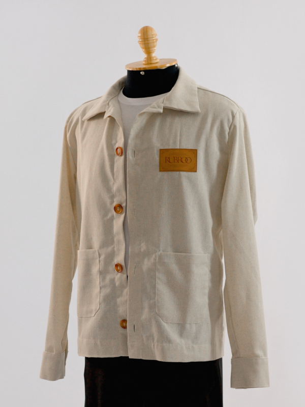 Overshirt de Linho Coffee Rubroo – Edição Limitada