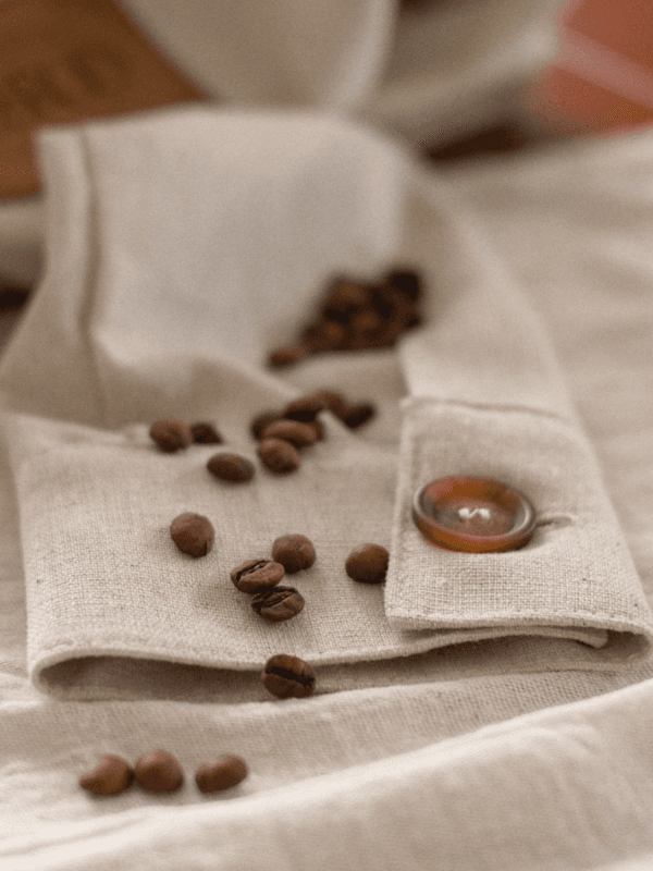 Overshirt de Linho Coffee Rubroo – Edição Limitada - Imagem 3